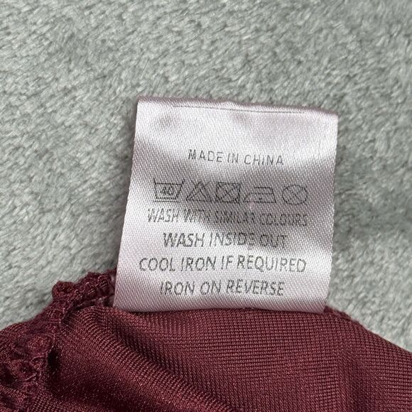 Cider Dress Womens Small Red Velvet Corset Cami Mini Ruched Clubwear Date Night - Picture 9 of 10